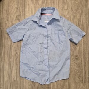 French Toast Sky Blue Kids Button Down Shirt